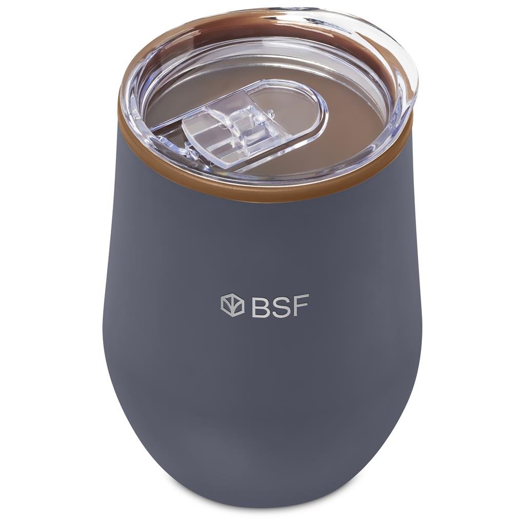 Serendipio Ovolo Stainless Steel & Plastic Double-Wall Tumbler – 350ml